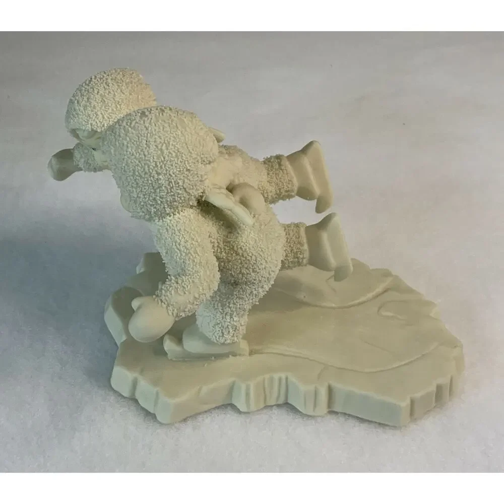 Dept 56 Snowbabies 'WE MAKE A GREAT PAIR' Figurine #68438 1993 Retired Vintage
